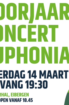 Toegangsticket voorjaarsconcert Muziekvereniging Euphonia 14 maart 2026